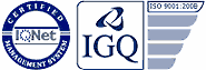 Certificazioni qualit� IQNET e IGQ ISO 9001:2000